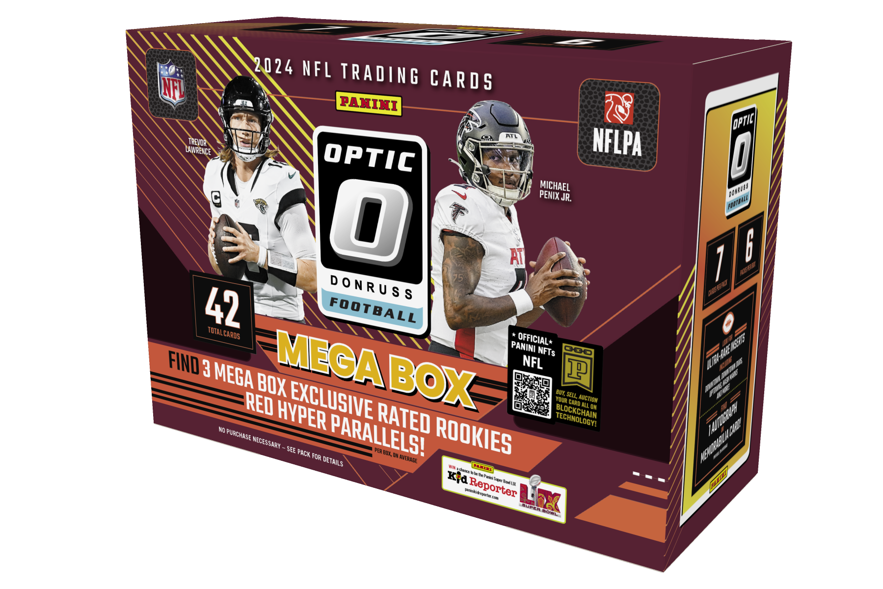 2024 Donruss Optic Football Hobby Mega Box